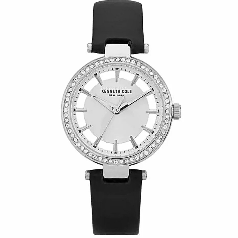 Kenneth Cole Ladies Crystal Accented Watch